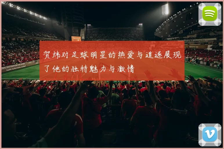 贺炜对足球明星的热爱与追逐展现了他的独特魅力与激情