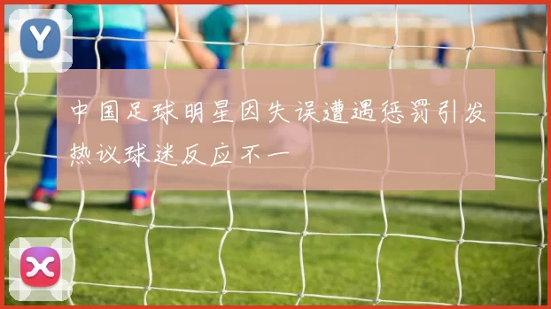 中国足球明星因失误遭遇惩罚引发热议球迷反应不一